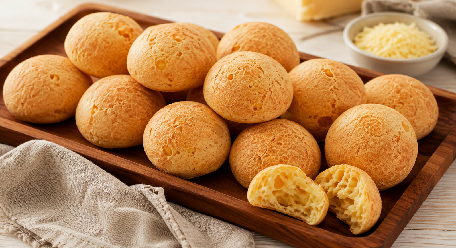 Chipá artesanal listo para hornear para negocios gastronómicos